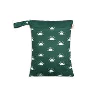 Hixingo Sac à Couches Lavables, Réutilisable Sac à Maillot Mouillé 30x40cm Organiseur Pochette Couche, Imperméable Eclair Wetbag de Voyage pour Les Plage Piscine (Style de Couleur 5,2 Packs)