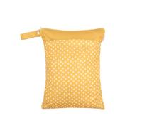 Hixingo Sac à Couches Lavables, Réutilisable Sac à Maillot Mouillé 30x40cm Organiseur Pochette Couche, Imperméable Eclair Wetbag de Voyage pour Les Plage Piscine (Style de Couleur 7,3 Packs)