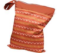 Hixingo Sac à Couches Lavables, Réutilisable Sac à Maillot Mouillé 30x40cm Organiseur Pochette Couche, Imperméable Eclair Wetbag de Voyage pour Les Plage Piscine (Ligne 012,2 Packs)