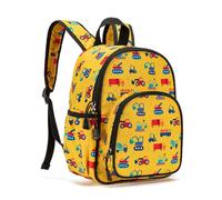 Hixingo Sac à Dos Double Couche pour Enfants Fille et Garçon, Motif de Football Unisexe Durable et Léger Ados Cartable pour Maternelle Primaire Campings Voyage (Pelle,32 * 24 * 10cm)