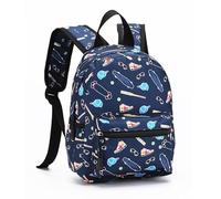 Hixingo Sac à Dos Double Couche pour Enfants Fille et Garçon, Motif de Voiture Unisexe Durable et Léger Ados Cartable pour Maternelle Primaire Campings Voyage (Baseball,S 20x10x26.5cm)