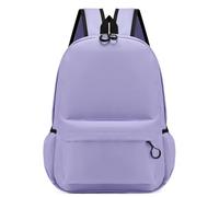 Hixingo Sac a Dos Enfant Fille de 3 à 10 Ans, Couleur Pure, Cartable Maternelle, Sac a Dos Grande Capacité, Idée Cadeau, pour Petit Adolescents (Violet,M)