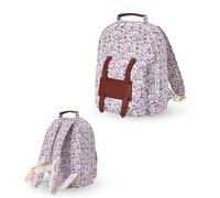 Hixingo Sac à Dos Enfants Fille Garçons 3-10 Ans Jardin d'enfants Cartable Primaire Maternelle, Petit Adolescents Sac a Dos Grande Capacité Cadeau d'anniversaire (Fleur violette,33x24x11cm)