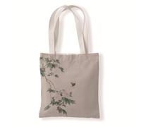 Hixingo Sac de Plage Toile XXL Femme Homme, Grand Sac de Plage en Été Cabas de Piscine Pliable Léger Beach Tote Bag pour Vacances, Gymnase, Voyage, Shopping (37 * 33cm,Fleur 3)