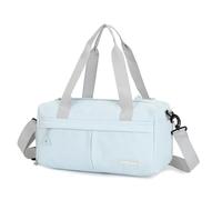 Hixingo Sac de Sport pour Femme et Homme, Sac de Voyage Week-End Pliable Cabine 35 litres Grand Volume pour Les Voyages d'affaires et Les Escapades du Weekend (Bleu Clair,38x19x19cm)