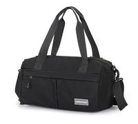 Hixingo Sac de Sport pour Femme et Homme, Sac de Voyage Week-End Pliable Cabine 35 litres Grand Volume pour Les Voyages d'affaires et Les Escapades du Weekend (Noir,38x19x19cm)