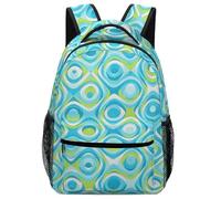 Hixingo Style abstrait Sac à Dos Enfants Fille Garçons, Confortable Jardin d'enfants Cartable Primaire Maternelle, Petit Adolescents Sac a Dos Grande Capacité (I,42x31x15cm)