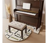 Hixingo Tapis Insonorisant pour Piano Droit, Tapis de Piano Acoustique Insonorisant Antidérapant Isolation Moquette Acoustique pour Salle de Musique (Graffiti,70 * 160cm)