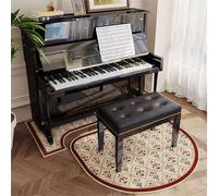 Hixingo Tapis Insonorisant pour Piano Droit, Tapis de Piano Acoustique Insonorisant Antidérapant Isolation Moquette Acoustique pour Salle de Musique (Classique,70 * 160cm)