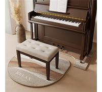 Hixingo Tapis Insonorisant pour Piano Droit, Tapis de Piano Acoustique Insonorisant Antidérapant Isolation Moquette Acoustique pour Salle de Musique (Sables mouvants,110 * 110cm)