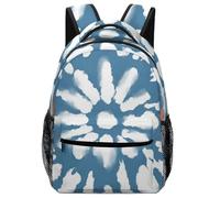 Hixingo Tie-dye 3D Sac à Dos Enfants Fille Garçons, Confortable Jardin d'enfants Cartable Primaire Maternelle, Petit Adolescents Sac a Dos Grande Capacité (D,42x31x15cm)