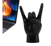 HiXip Sculpture Rock Hand,Sculpture Rock Hand - Statues de Doigt de Sculpture à la Main,Sculpture à la Main d’Art Moderne, Signe de Main Je t’Aime pour la décoration intérieure, esthétique de