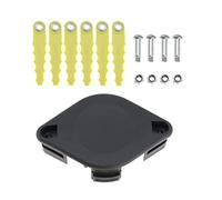 Hiyeve ACFHRL2 Tête de débroussailleuse pour débroussailleuse Ryobi 18 V 24 V 40 V avec 6 lames de rechange