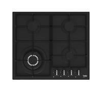 Beko HIYG 64225 SBO Plans de cuisson noir Table de cuisson encastrable 60 cm de gaz 4 zone(s)