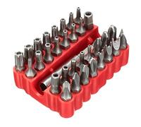 HiYi Lot de 33 embouts de sécurité inviolables Torq Torx Clé étoile hexagonale Clé à ailettes Tournevis