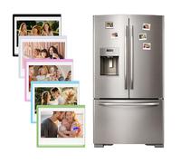 HIYQIN 10 Pièces Cadres Photo Magnétiques pour Films Instax Wide, 3,5 x 4,25” Pochettes pour Polaroid Now/600/OneStep+, Support pour Appareils Fujifilm Wide 400/300/EVO - Coloré