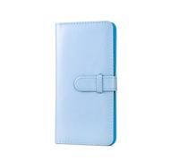 HIYQIN Album Photo Carré, Cuir PU 80 Poches Album Carré pour Appareil Photo Instantané Fuji Instax Square SQ1/SQ20/SQ10/SQ6, Imprimante Mini Link SP-3