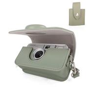 HIYQIN Étui de protection compatible avec Kodak EKTAR H35/Ultra F9/Vibe 501F, sac de transport en cuir synthétique et étui de rangement pour appareil photo Kodak H35/Ultra F9/Vibe 501F - Vert