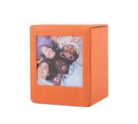 HIYQIN Étui de Rangement pour Films Instax Square, pour Support Photo Instax Square - Boîte Photo pour Fujifilm Instax Square (86x72mm) SQ1 SQ20 SQ40 SQ10 SQ6 SP-3 - Marron