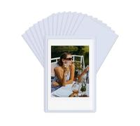 HIYQIN Lot de 15 cadres magnétiques pour films Instax Mini/Polaroid, aimants photo 6,4 x 9,4 cm pour réfrigérateur, cadre photo décoratif 9,4 x 6,4 cm, idéal pour les fêtes et les festivals - Blanc