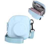 HIYQIN Sac Rigide en Eva, largement Compatible avec Fujifilm Instax Mini 13/12/11/9/8/SE/7+/40, Instant Mini-Universal - Bleu Hortensia