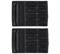 HiyyFloy 2pc Casque Mentonnières Mousse Coussinets Ensemble Mentonnière Rembourrage Remplacement Universel pour Vélo Vélo Casque