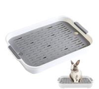 HiyyFloy Bac À Litière pour Lapin pour Cage d'angle, Maison De Toilette pour Chat, Lapin, Bac À Litière pour Petits Animaux, Pot D'entraînement, Cochon d'Inde, Bac À Litière pour Furet, Hamster
