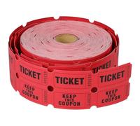 HiyyFloy Billets De Tombola Doubles Rouleaux, 1000 Pièces/Billets De Tombola, Étiquettes De Loterie pour Événements, Étiquettes De Tombola pour Événements, Entrée, Récompense De Classe, Prix