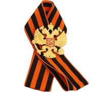 HiyyFloy Broche Ruban De Saint-Georges, Commémoration De Victoire Russe (1941-1945), avec Médaille Soviétique du 9 Mai. Accessoires en Métal.