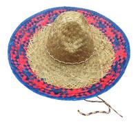 HiyyFloy Chapeau Sombrero pour Fiesta Cinco De Mayo, Décorations De Fête À Thème Mexicain - Chapeau De Paille pour Adultes