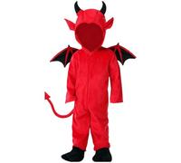 HiyyFloy Costume De Diable Adorable pour Tout-Petits, Ensemble De Costumes De Mort De Diable pour Enfants, Filles Garçons, Adorable Petit Diable, Déguisement d'halloween, Costume De De