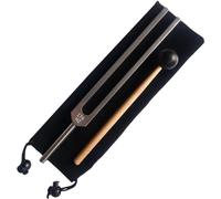 HiyyFloy Diapason 174 Hz pour Guérison en Alliage D'aluminium Diapason Sensoriel Violon Guitare Accordeur Instrument avec Marteau De Rangement