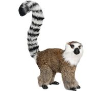 HiyyFloy Figurine De Singe Lémurien À Queue Annelée Réaliste, Peluche, Jouet Éducatif, Loisirs Créatifs, Décoration De Bureau pour Maison Ou Le Bureau.