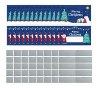 HiyyFloy Lot de 100 Cartes À Gratter De Noël Amusantes, Motif Père Noël, Sapin De Noël, Jeux À Gratter, Fournitures De