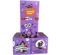 HiyyFloy Lot De 4 Boîtes À Ballons pour Halloween, Décorations De Fête, Citrouilles, Monstres, Fantômes, Farces Ou Friandises, Tueur De Terreur pour Halloween
