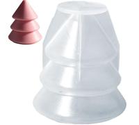 HiyyFloy Moule en Silicone 3D en Forme De Sapin De Noël, pour Bougies, pour Fabrication De Moules en Résine Époxy, Moule en Silicone 3D en Forme De Sapin De Noël, pour Le Moulage en Résine Époxy, DIY
