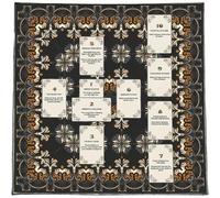 HiyyFloy Nappe De Tarot, Nappe D', Tapis De Divination Sacrée Imprimé, Tapis De Tarot pour Lecture des Cartes, Sorcellerie, Les Cristaux Les Rituels Spirituels.