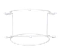 HiyyFloy Support De Bandeau Couronne À 2 Niveaux, Présentoir Diadème De Mariée en Métal, Organisateur De Couronne De Princesse, Présentoir De Bijoux pour Filles