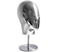 HiyyFloy Support De Tête De Perruque en Métal, Support De Tête De Mannequin, Présentoir De Chapeau, Modèle De Tête De Mannequin Autoportant, Support De Chapeau pour Magasin, Centre Commercial, Salon