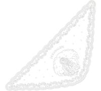 HiyyFloy Voile Mantille en Dentelle Catholique - Apparitions Mariales Broderie Église Espagnole Écharpe De Messe Chapelle Prière Voile Chrétien