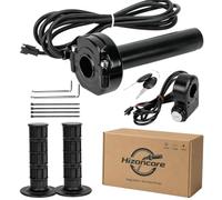 Hizoncore Accélérateur à torsion complète pour Ridstar Q20, Surron avec interrupteur d'allumage, kit de câbles de poignées d'accélérateur pour vélo électrique Ridstar Q20