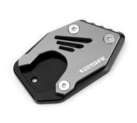 HIZORB Béquille latérale Moto pour H-Onda CB125R CB 125R CB125 R CB 125 R 2018 2019 2020 2021 Accessoires Béquille Agrandir Plaque Support Latéral Rallonge(Grey)