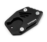 HIZORB Béquille latérale Moto pour H-Onda CB125R CB 125R CB125 R CB 125 R 2018 2019 2020 2021 Accessoires Béquille Agrandir Plaque Support Latéral Rallonge(Nero)