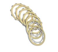 HIZORB Disque d'embrayage pour Suzuki AN650A L2 Skywave 650LX pour Burgman/Skywave 650 2012 Disques d'embrayage À Friction pour Moto (7 Pièces)