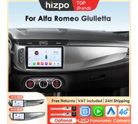 Hizpo 2Din systèmes intelligents de voiture pour Alfa Romeo Giulietta 2010-2018 9 "lecteur multimédia QLED écran Autoradio Carplay GPS 4G B-T1 (4cores 1G 32G)
