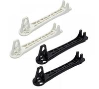 HJ - Bras de Cadre de Remplacement Compatible avec quadricoptère, Compatible avec la Roue à Flamme F450 F550 RC Drone, Lot de 4 pièces(2 Black 2 White)
