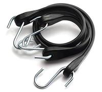 HJ Garden Lot de 2 sangles d'arrimage en caoutchouc de 53,3 cm avec crochet en S très résistant en caoutchouc élastique pour porte-bagages