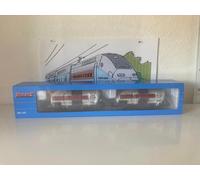 HJ6222 SNCF COFFRET DE 2 WAGONS CITERNE A 3 ESSIEUX esso EPIV ECHELLE HO