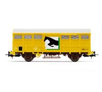 HJ6232 Wagon couvert type G41 transport de chevaux SNCF ép. III - HO 1/87