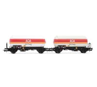 HJ6289 SNCF, coffret de 2 wagons à 2 essieux EPIV ECHELLE HO